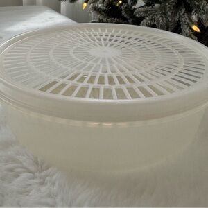 Tupperware Strainer with Lid
